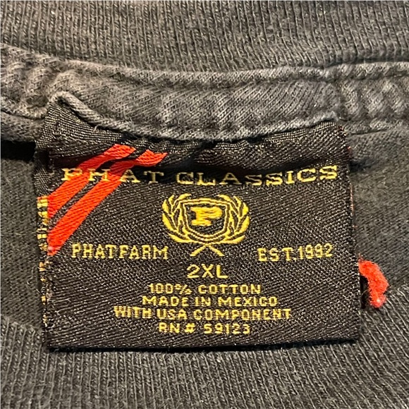 Phat Classics Men’s black Tshirt xxl - Picture 3 of 7